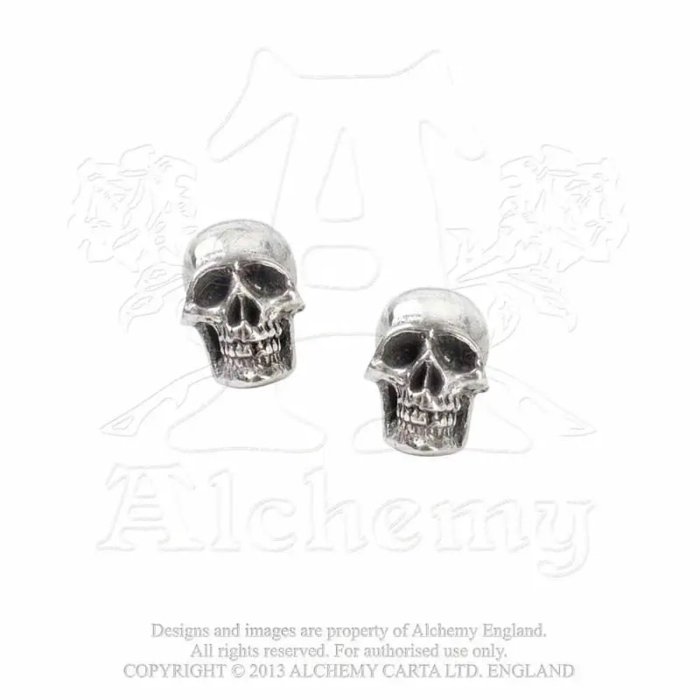 Alchemy of England Mortuarium Studs Goth Earrings